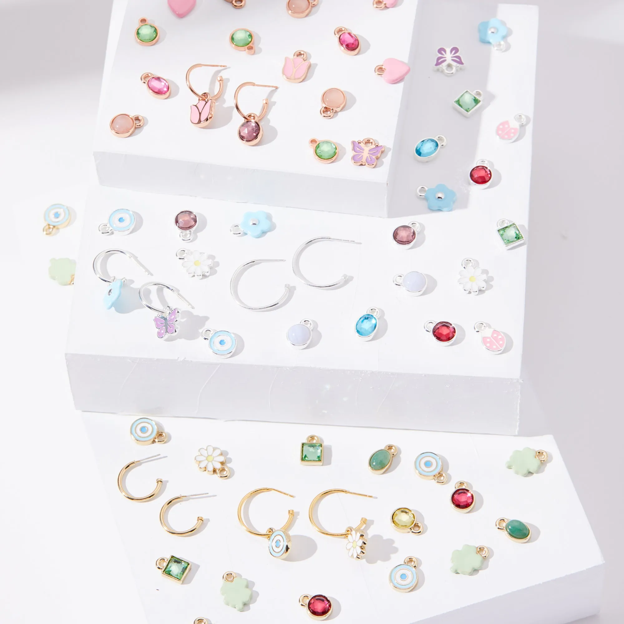Butterfly Hoop Earring Charm