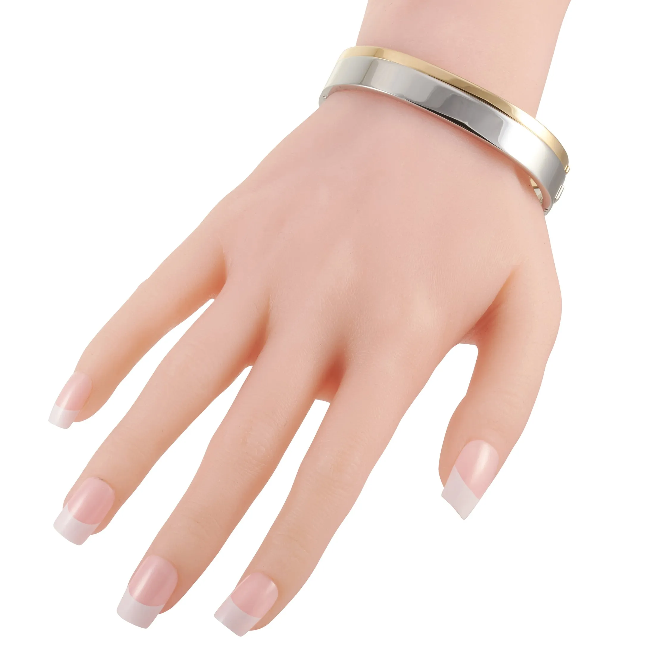 Calvin Klein Hook Stainless Steel Yellow Gold PVD Closed Bangle Bracelet Set