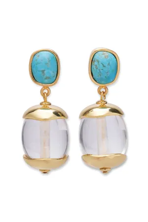 Canyon Earrings In Clear