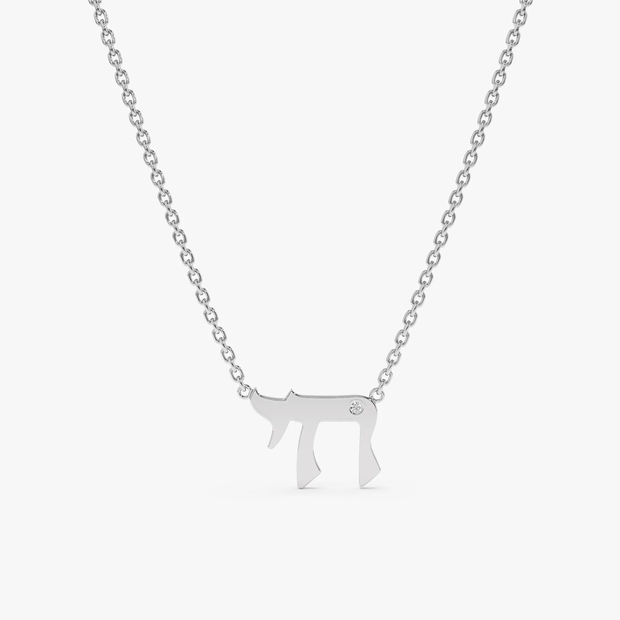 Chai (Life) Diamond Necklace, Chavah SARAHELISE