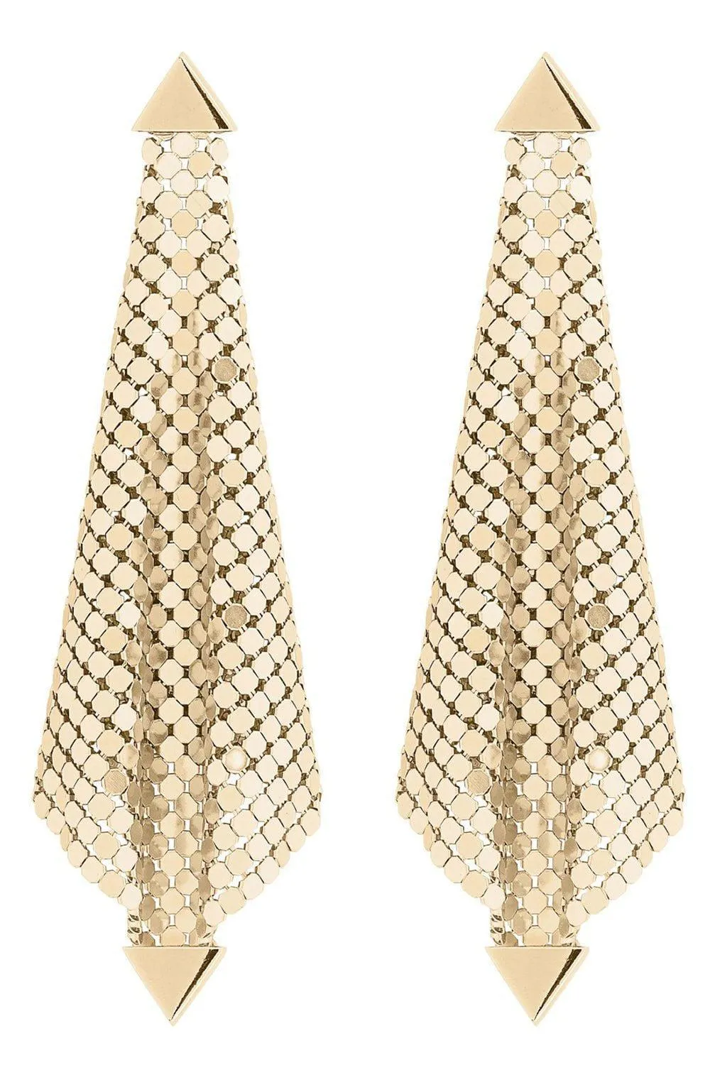 Chainmail Earrings - Gold