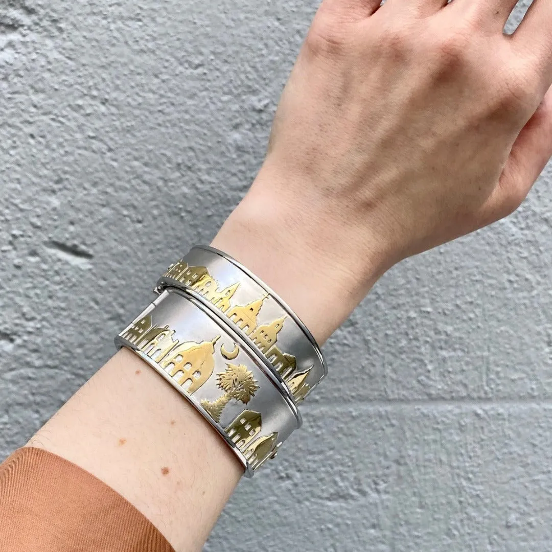 Charleston Skyline Cuff Bangle