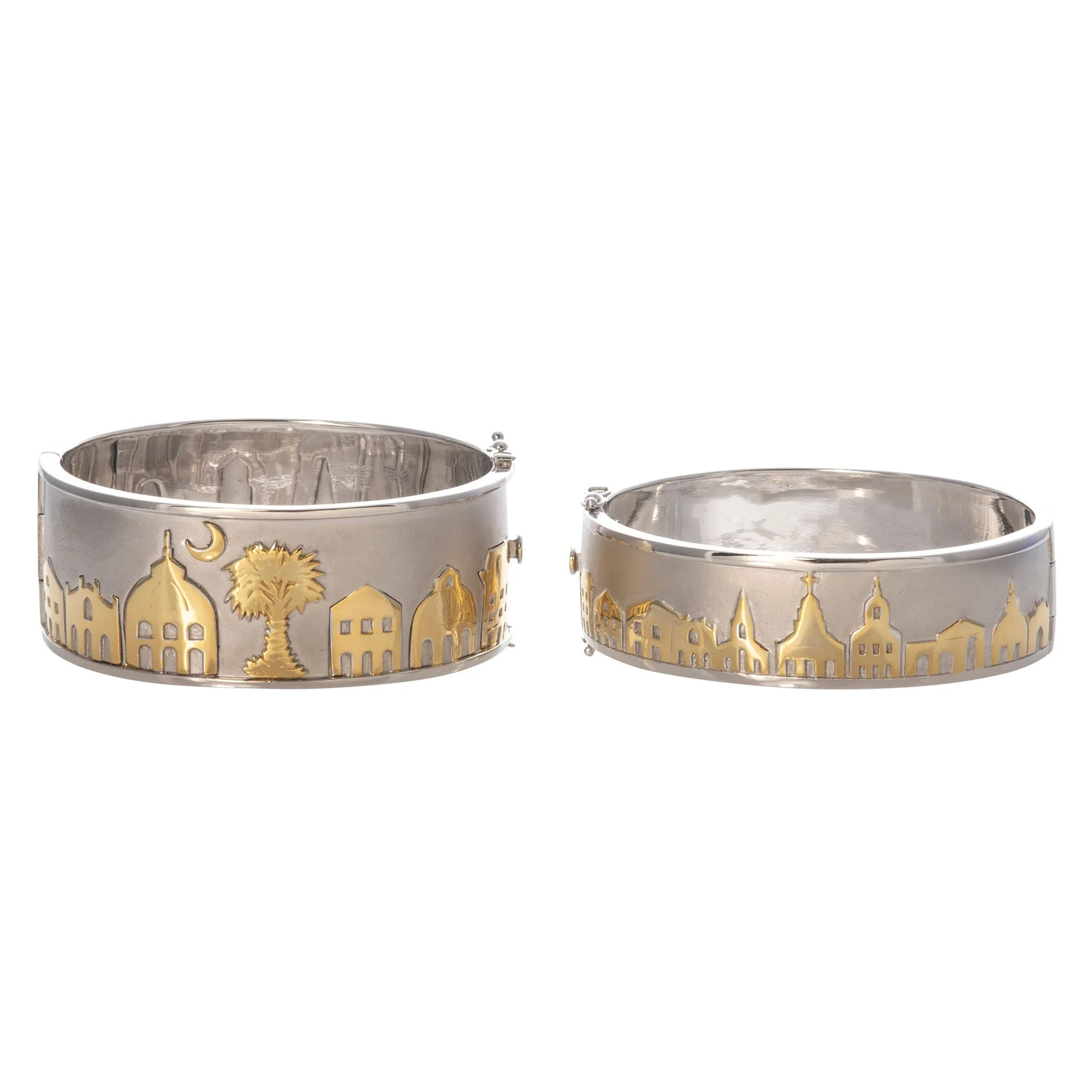 Charleston Skyline Cuff Bangle