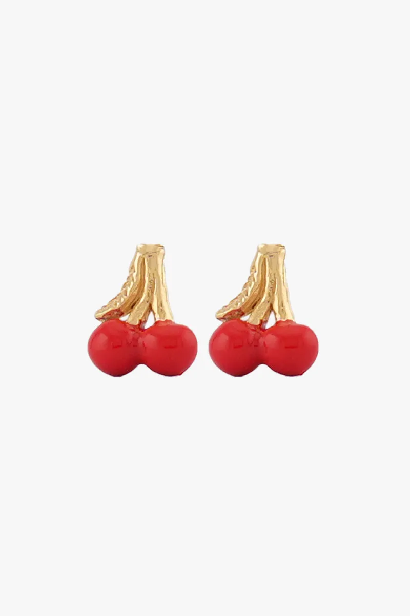 Cherry Blossom Stud Gold Plated Wildthings Collectables