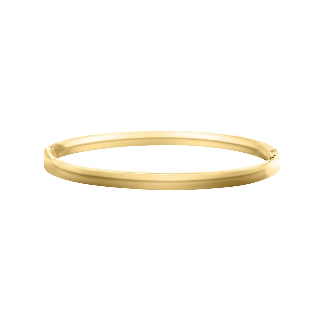 Child 14K Yellow Gold Plain Bangle