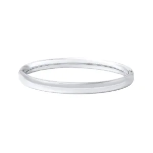 Child Sterling Silver Plain Bangle