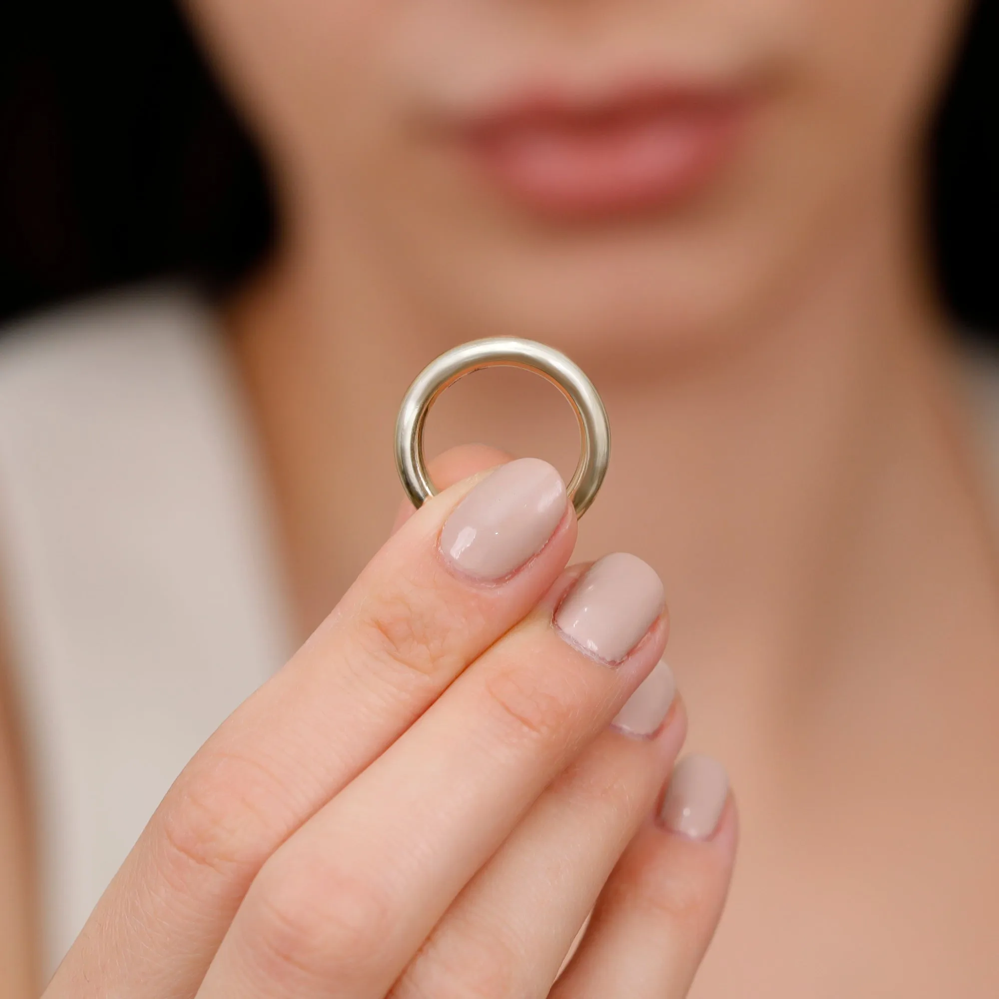 Chunky Dome Ring - 4.5 mm, Beth SARAHELISE