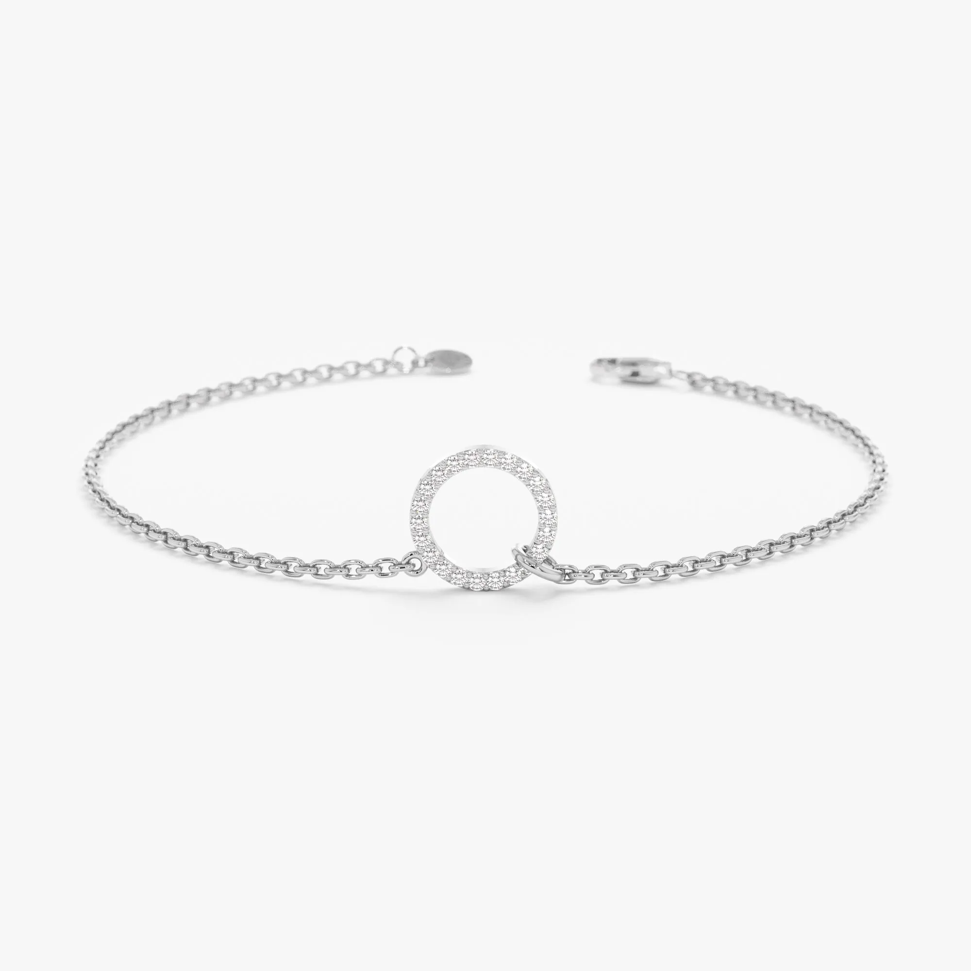 Circle Diamond Bracelete, Lola SARAHELISE