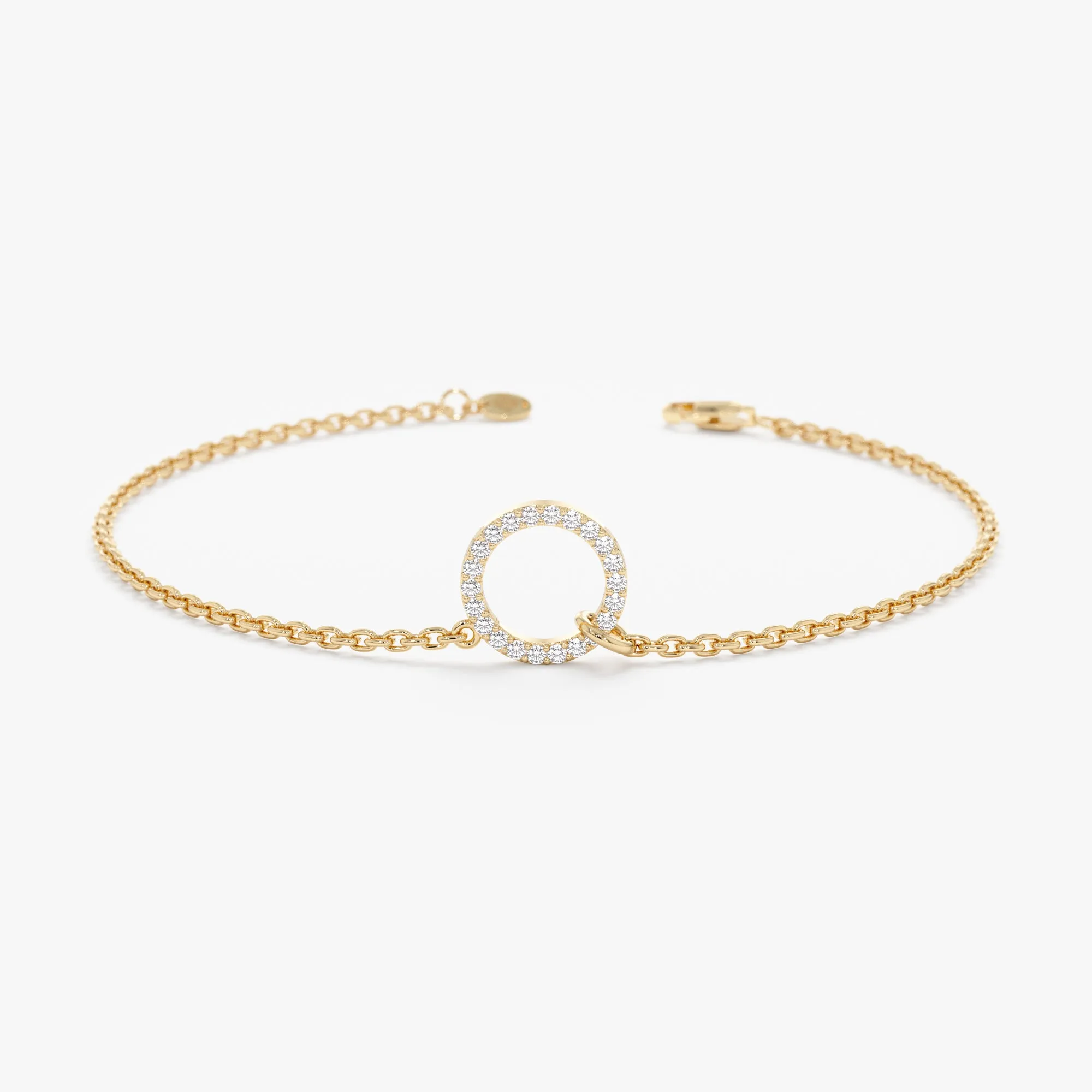 Circle Diamond Bracelete, Lola SARAHELISE