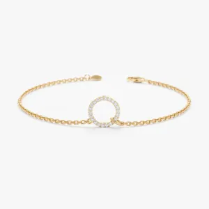 Circle Diamond Bracelete, Lola SARAHELISE