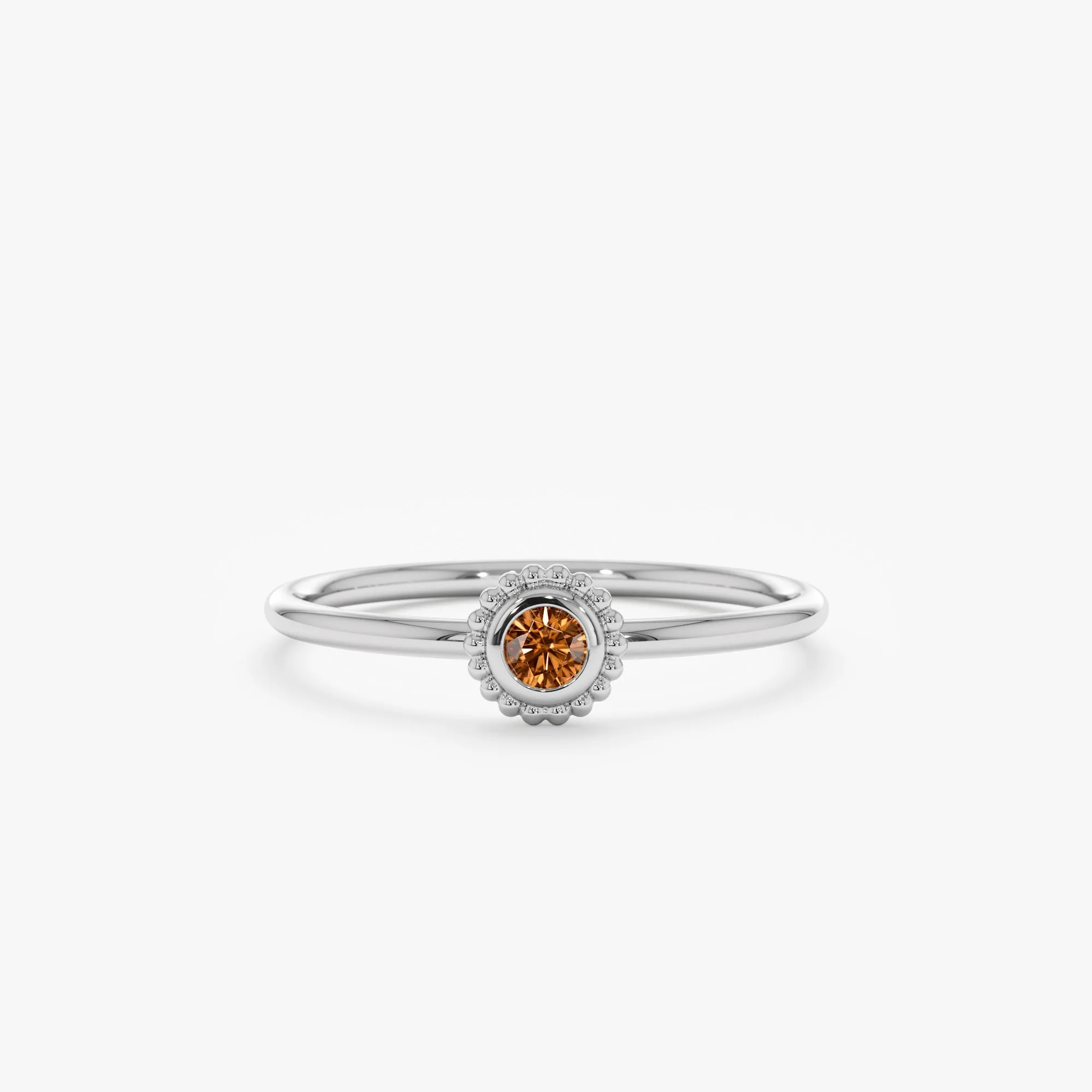 Citrine Art Deco Ring, Winnie SARAHELISE