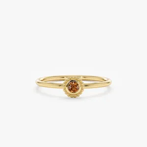 Citrine Art Deco Ring, Winnie SARAHELISE