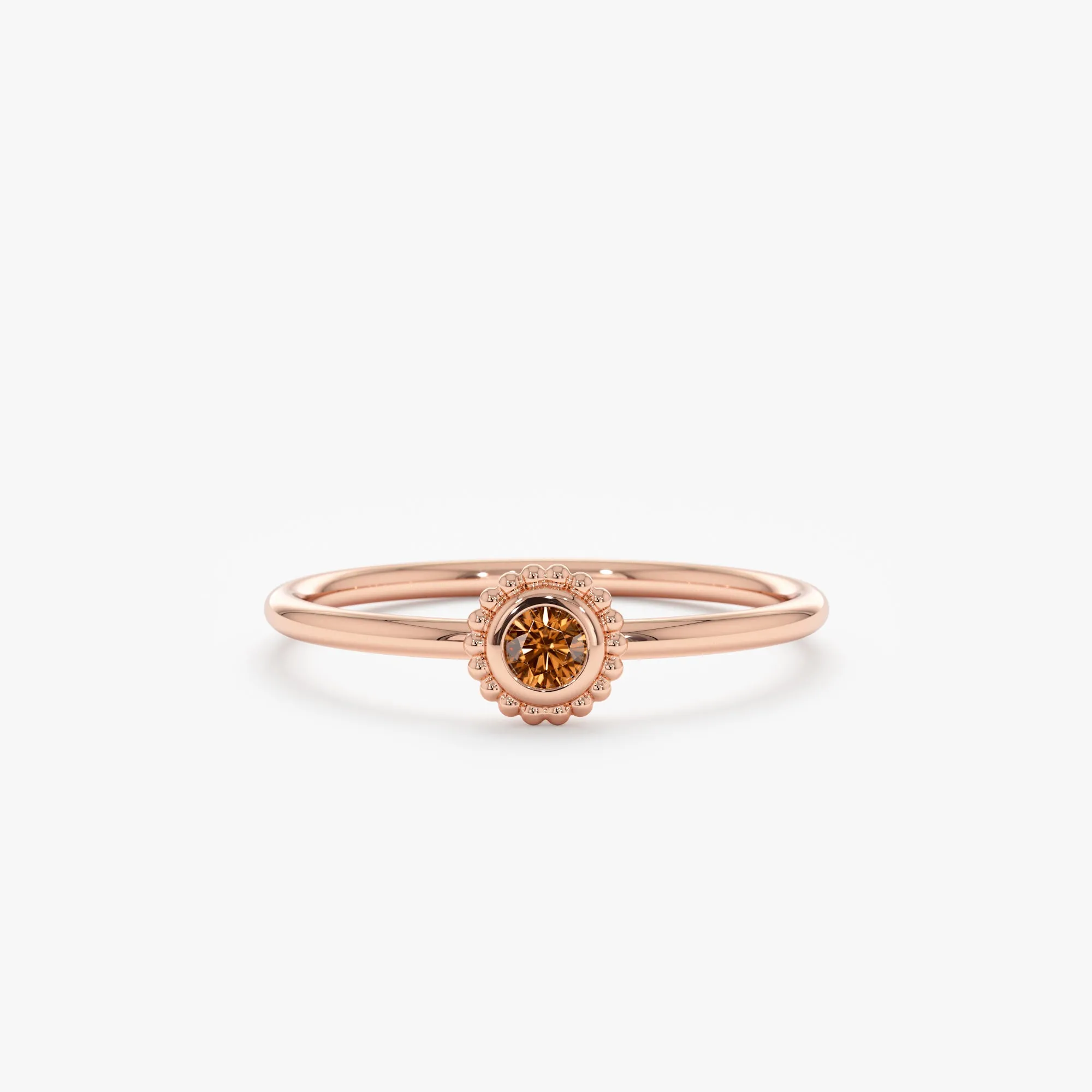 Citrine Art Deco Ring, Winnie SARAHELISE