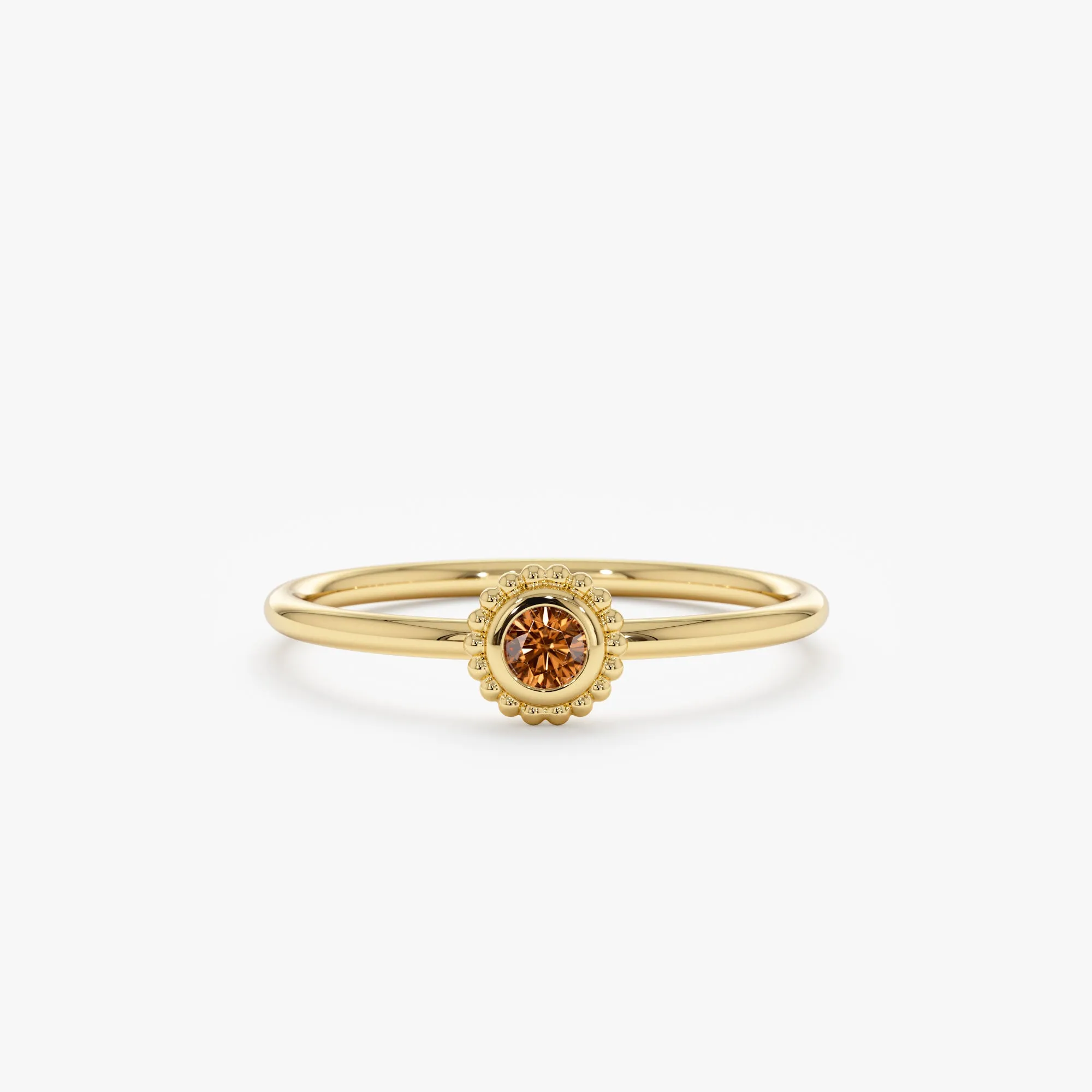 Citrine Art Deco Ring, Winnie SARAHELISE