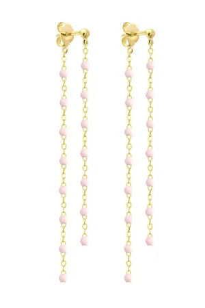 Classic Gigi Dangling Earrings - Baby Pink