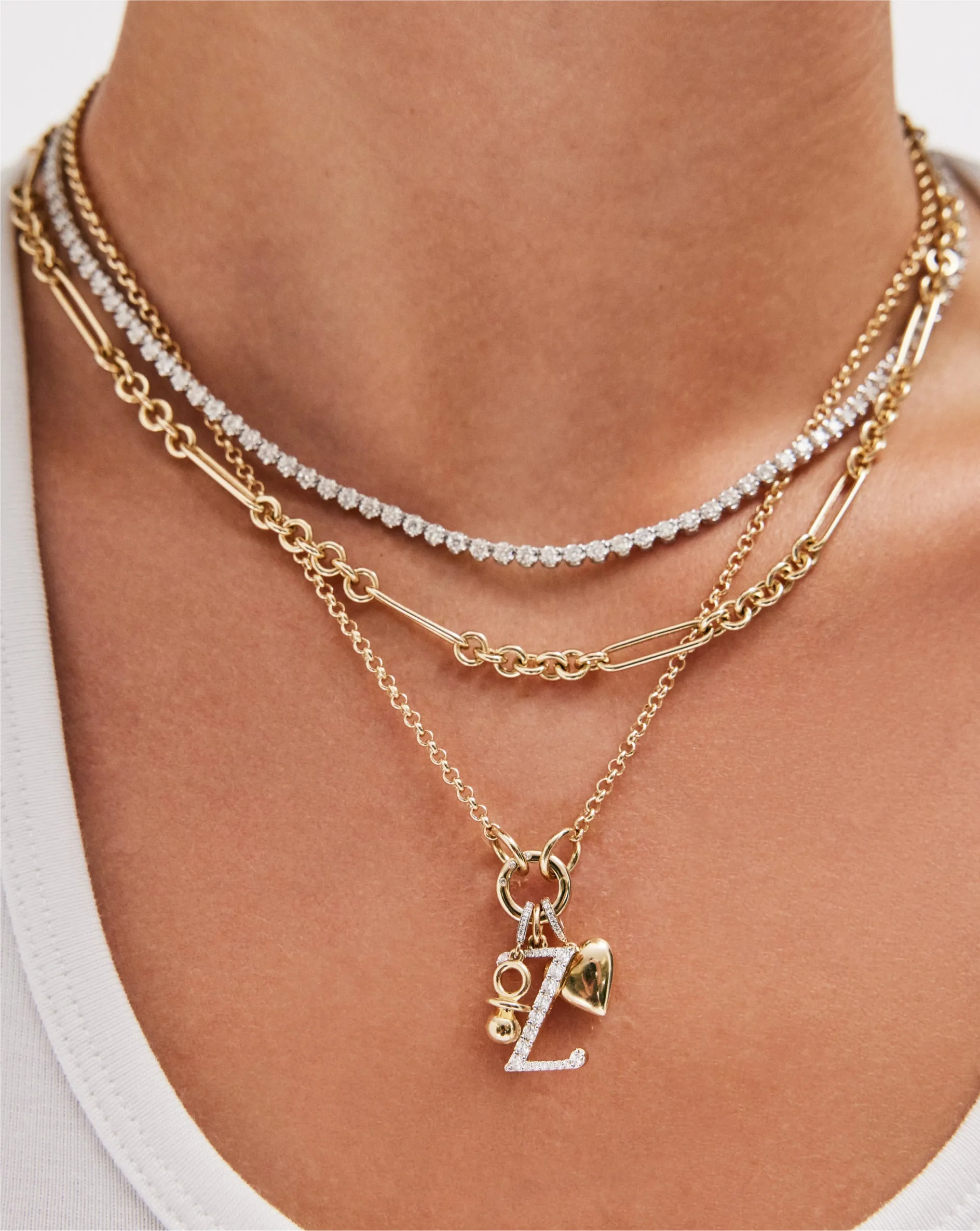 Clique Rolo Chain Necklace Ring Concierge
