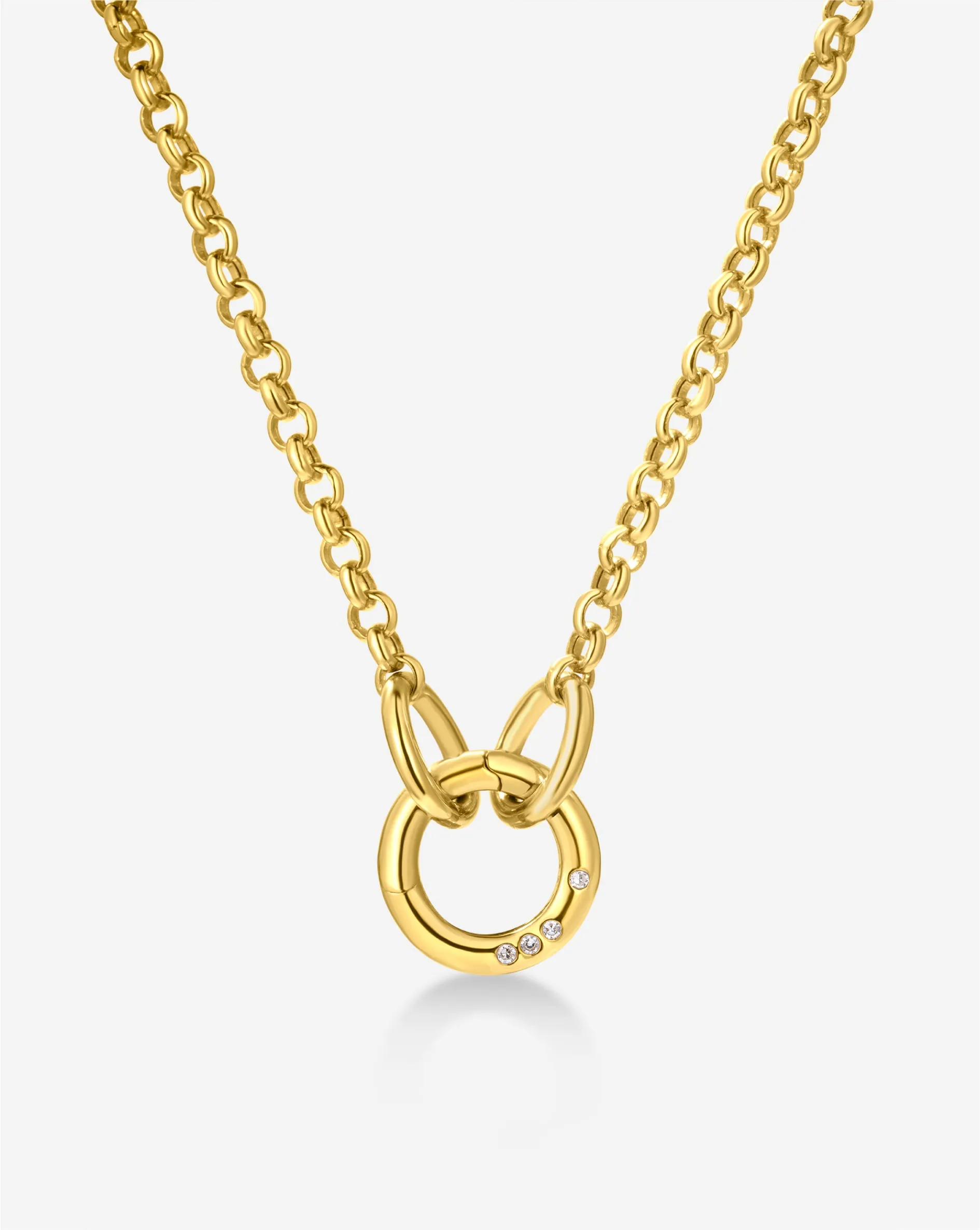 Clique Rolo Chain Necklace Ring Concierge