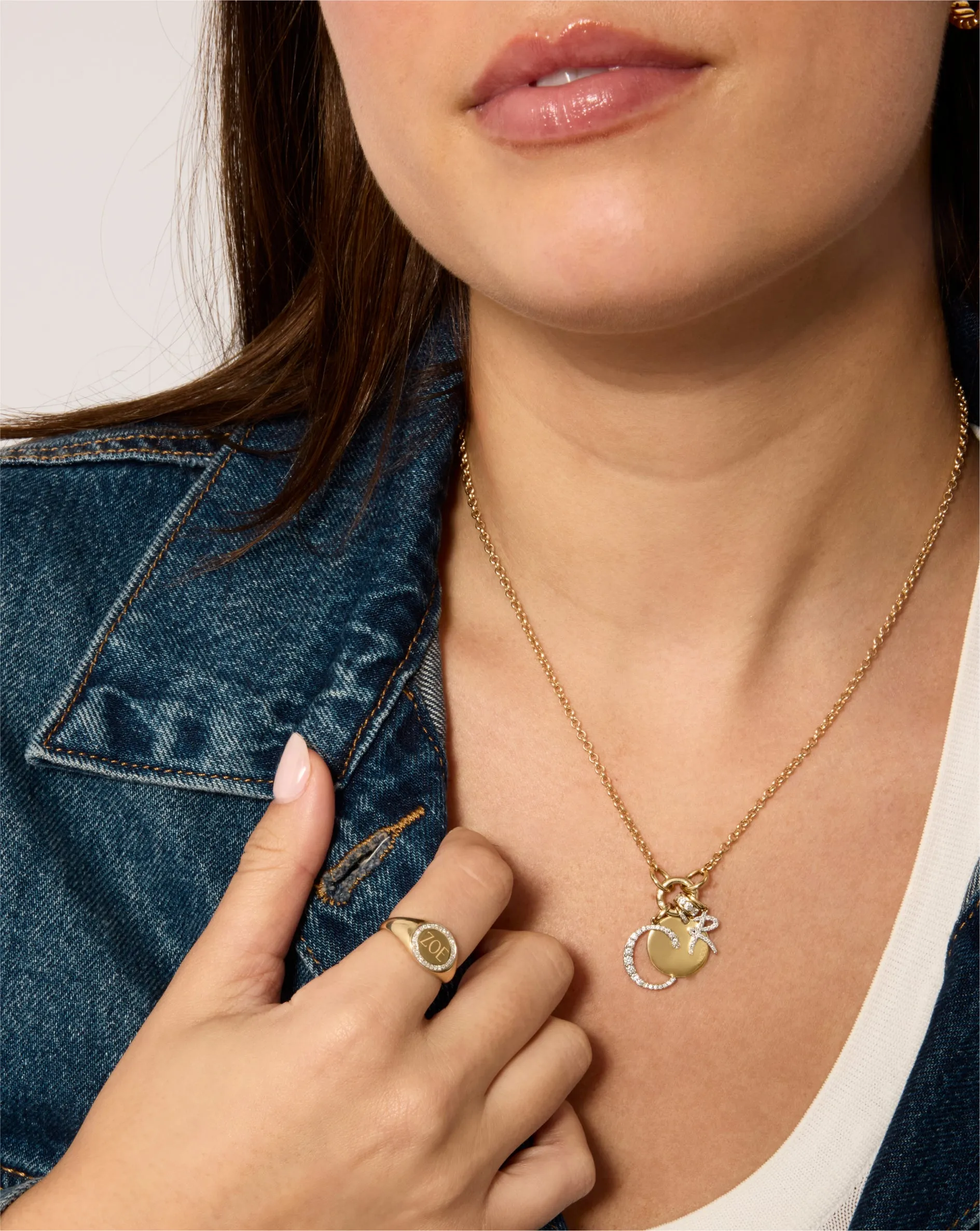 Clique Rolo Chain Necklace Ring Concierge