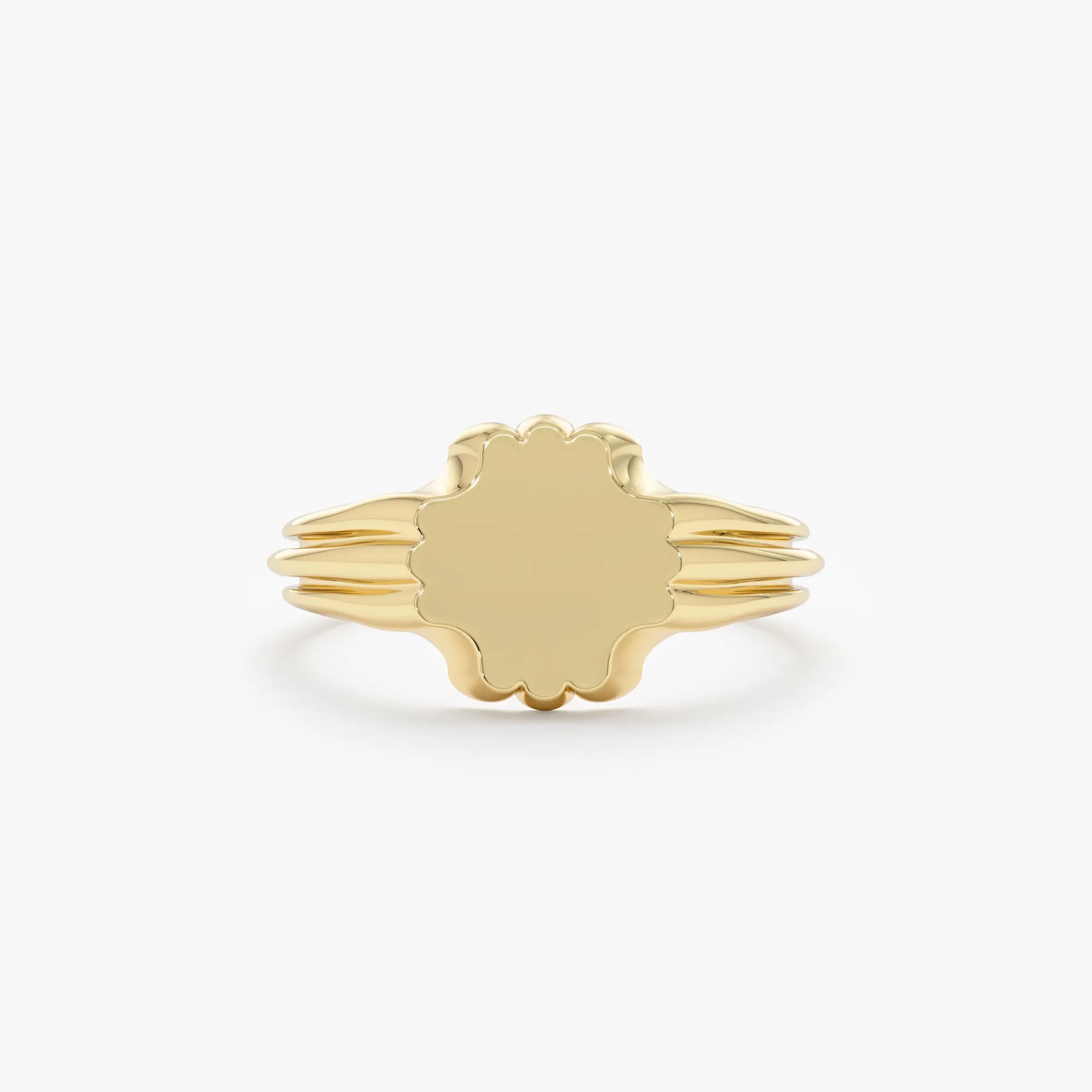 Clover Signet Ring, Madison SARAHELISE