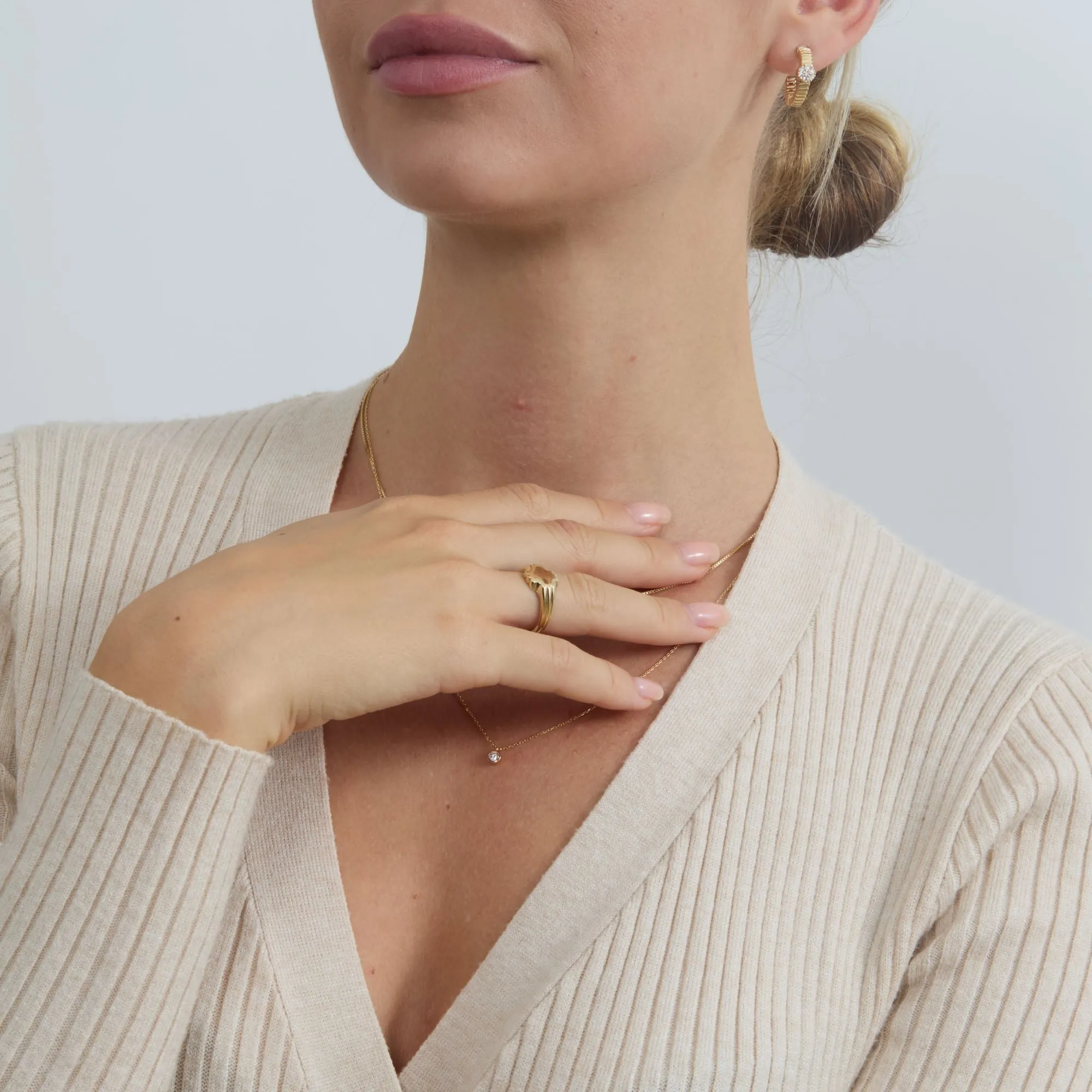 Clover Signet Ring, Madison SARAHELISE