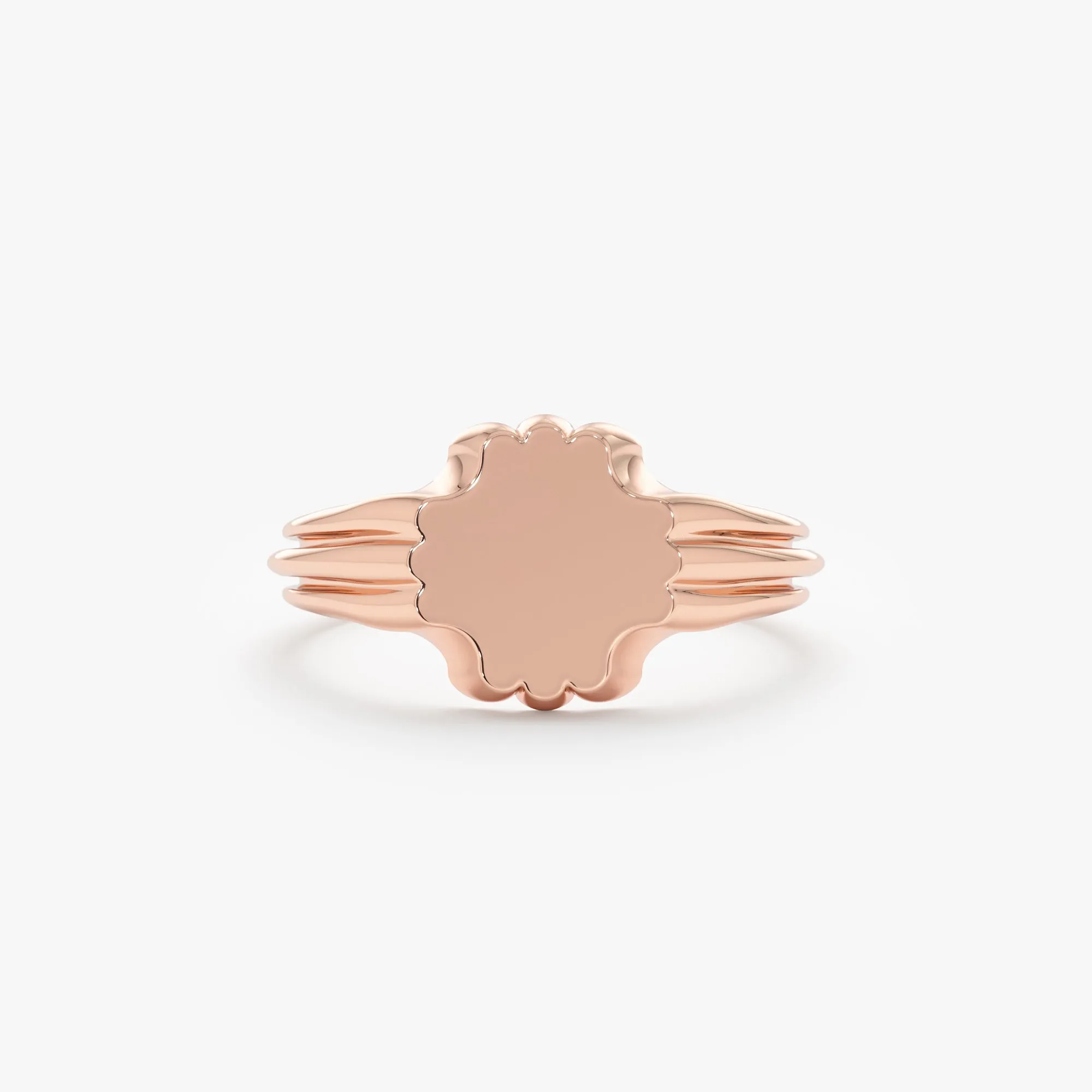 Clover Signet Ring, Madison SARAHELISE