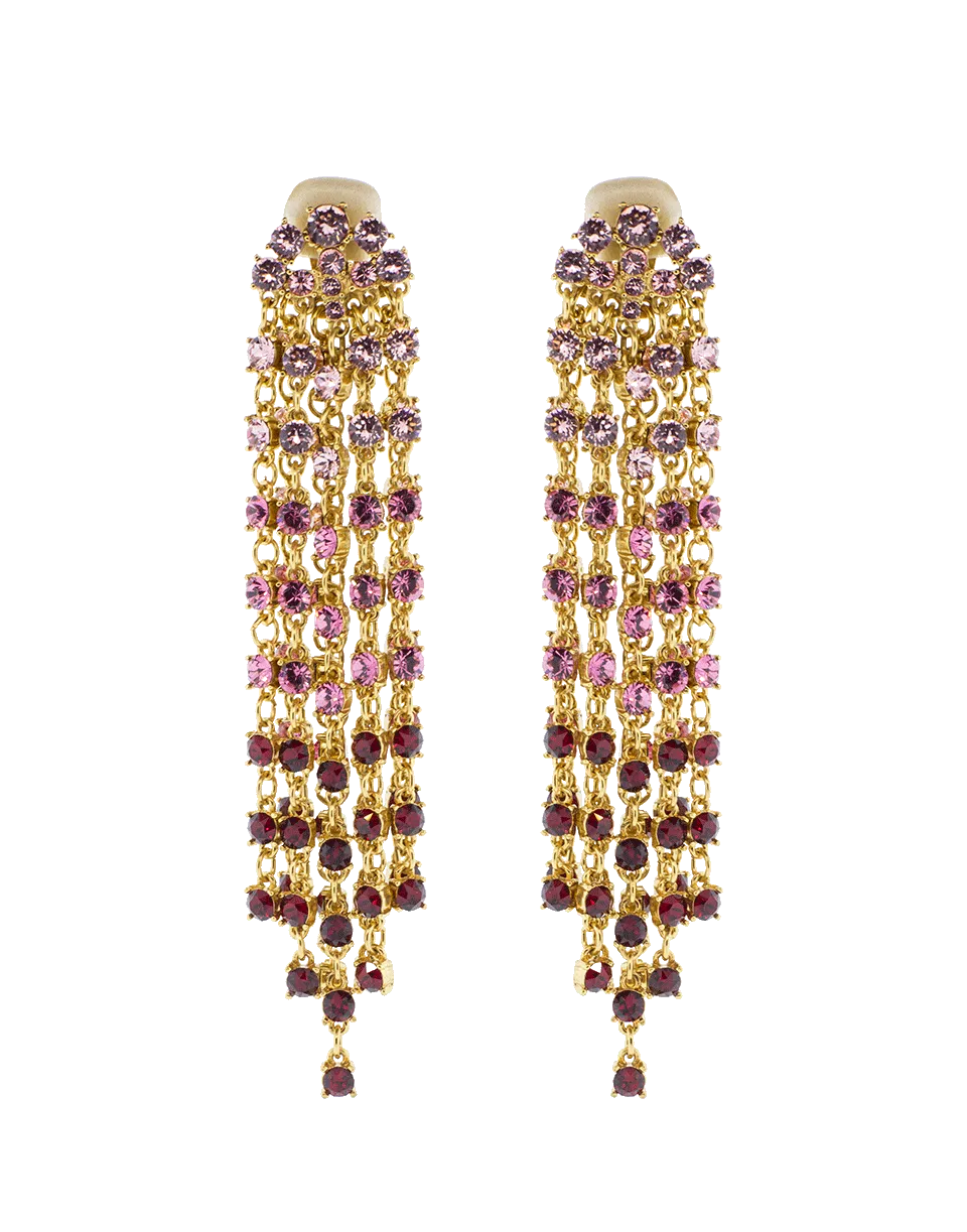 Crystal Cascade Earrings