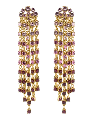 Crystal Cascade Earrings