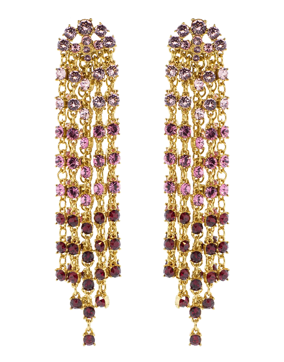 Crystal Cascade Earrings