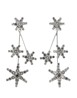 Crystal Saros Earrings