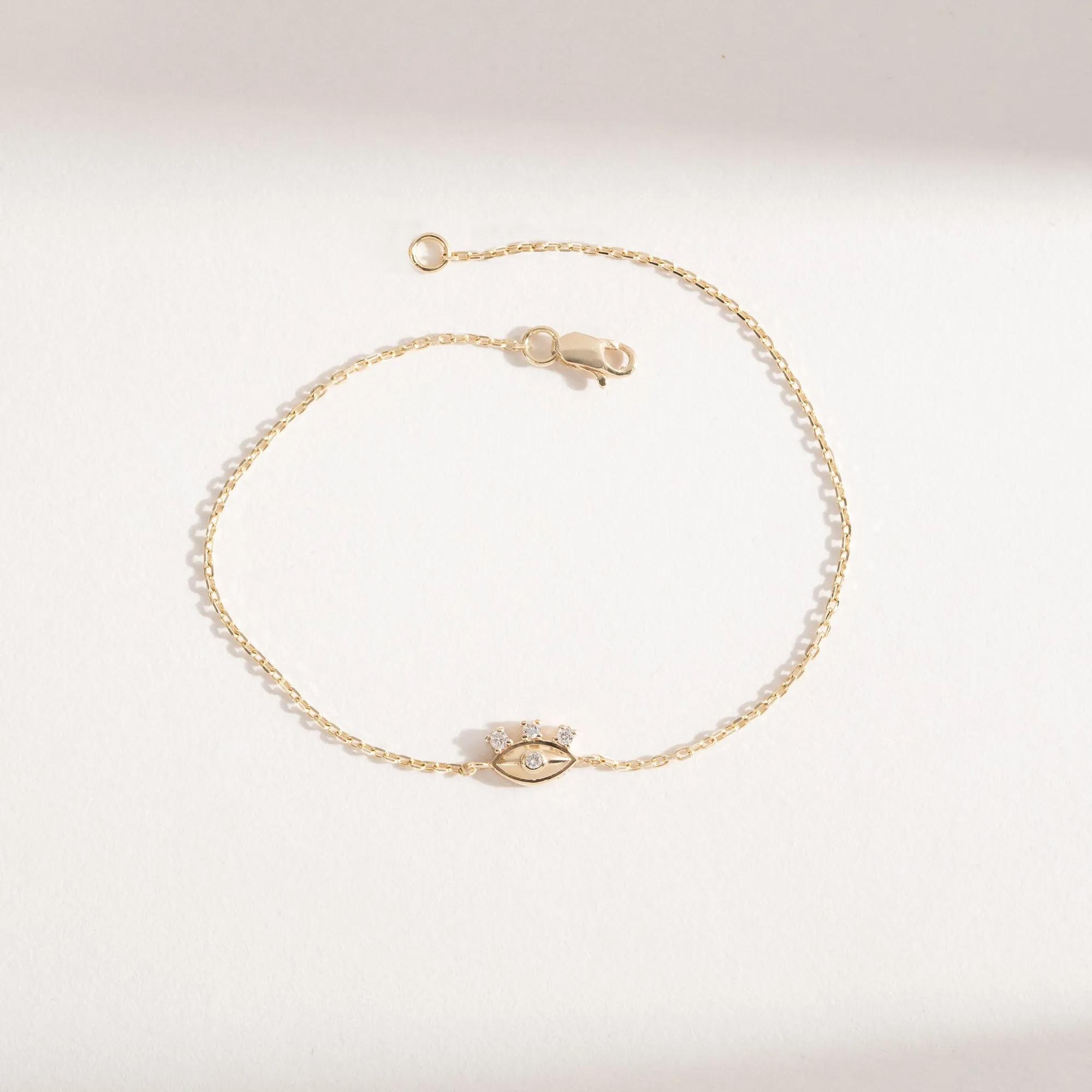 Dainty Diamond Eye Bracelet, Lucinda SARAHELISE