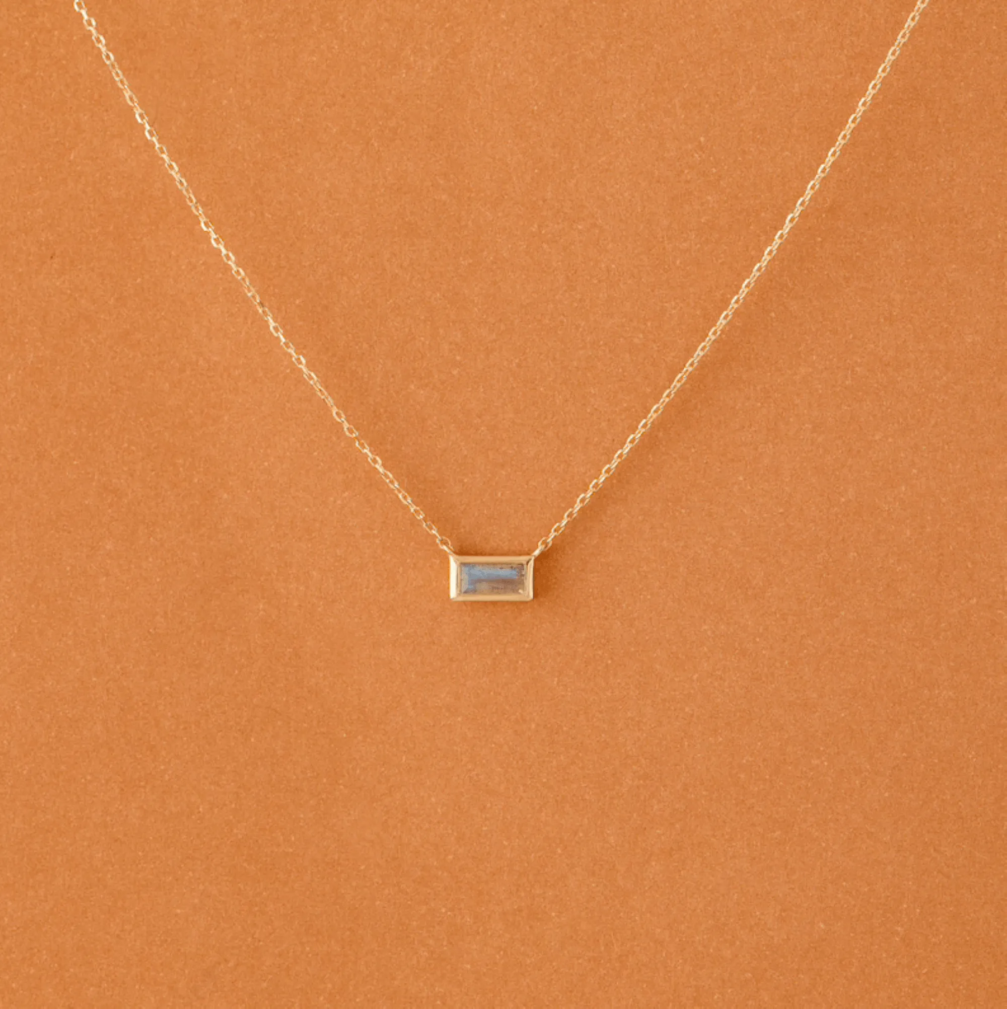 Dainty Labradorite Necklace, Teresa SARAHELISE