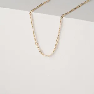 Dainty Mixed Chain Link Necklace, Gloria SARAHELISE