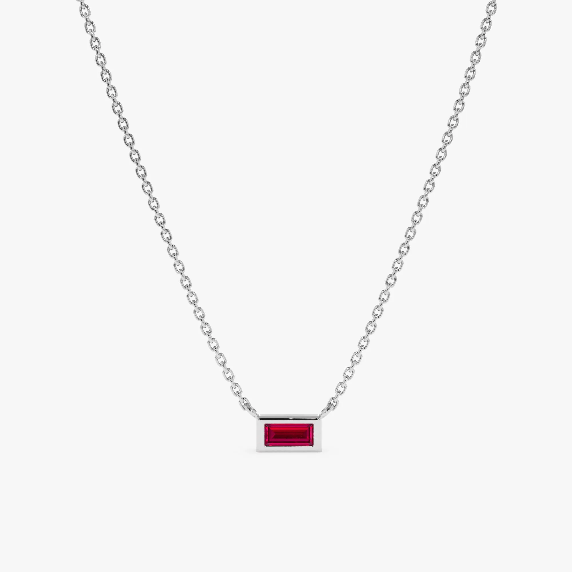 Dainty Ruby Necklace, Teresa SARAHELISE
