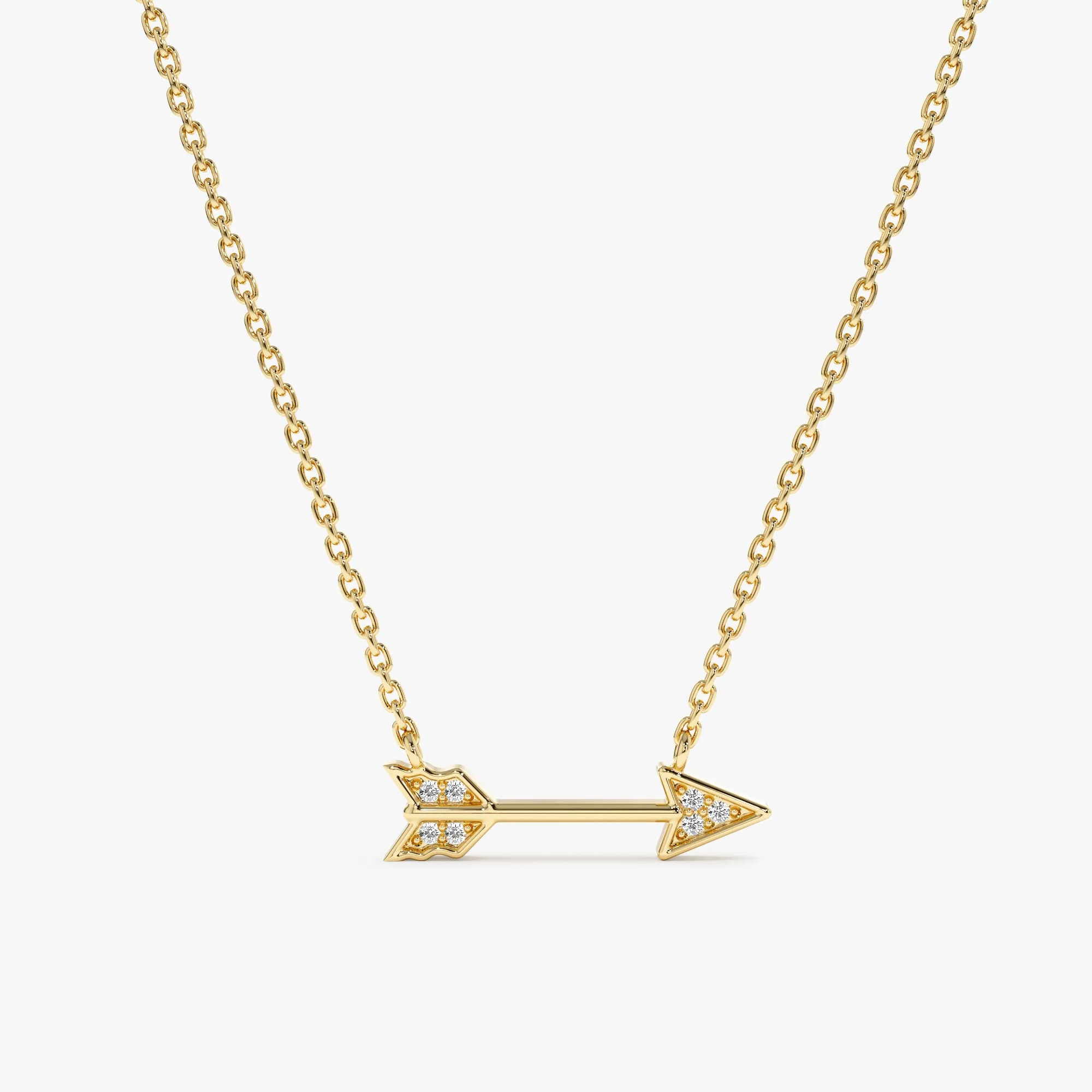 Diamond Arrow Necklace, Catherine SARAHELISE