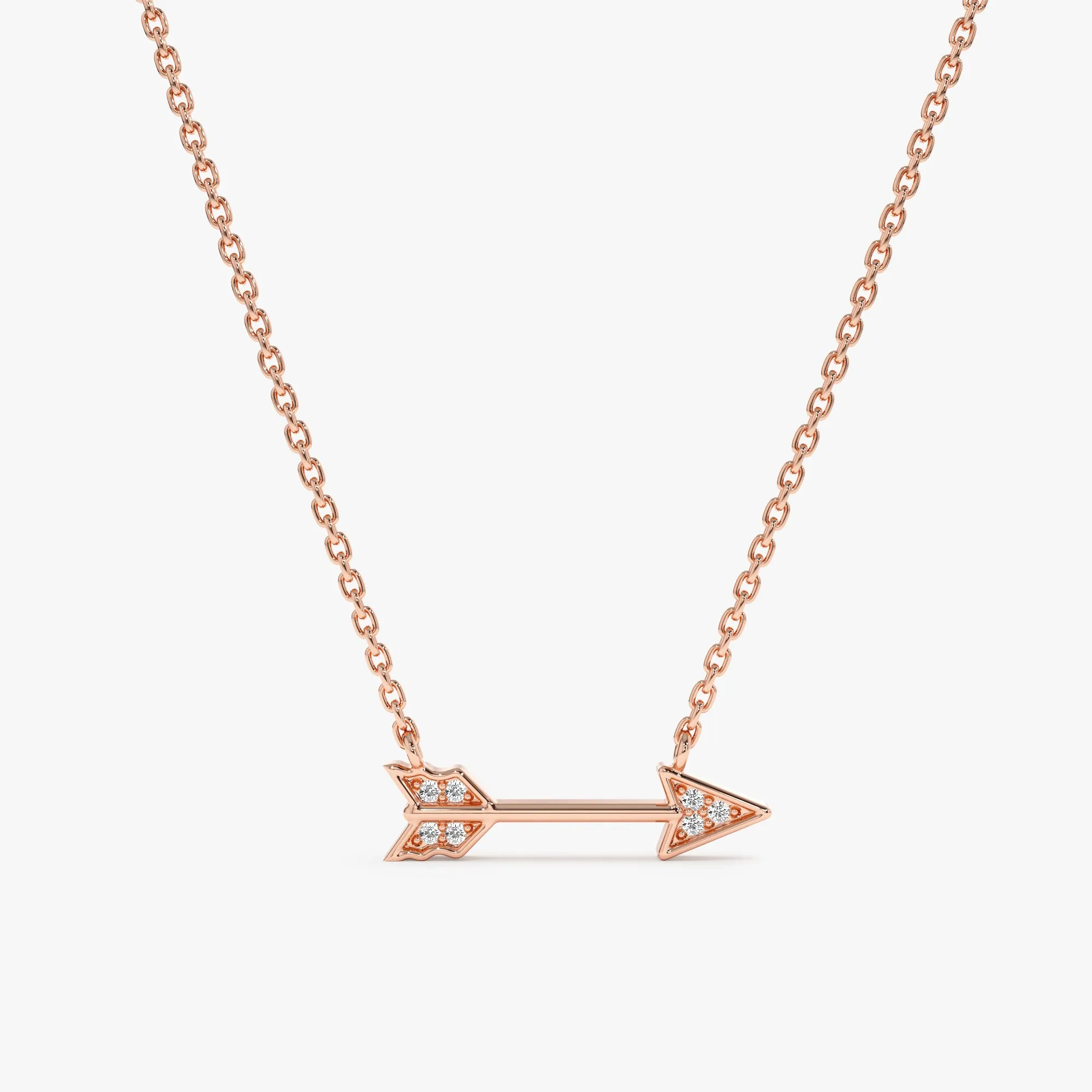 Diamond Arrow Necklace, Catherine SARAHELISE