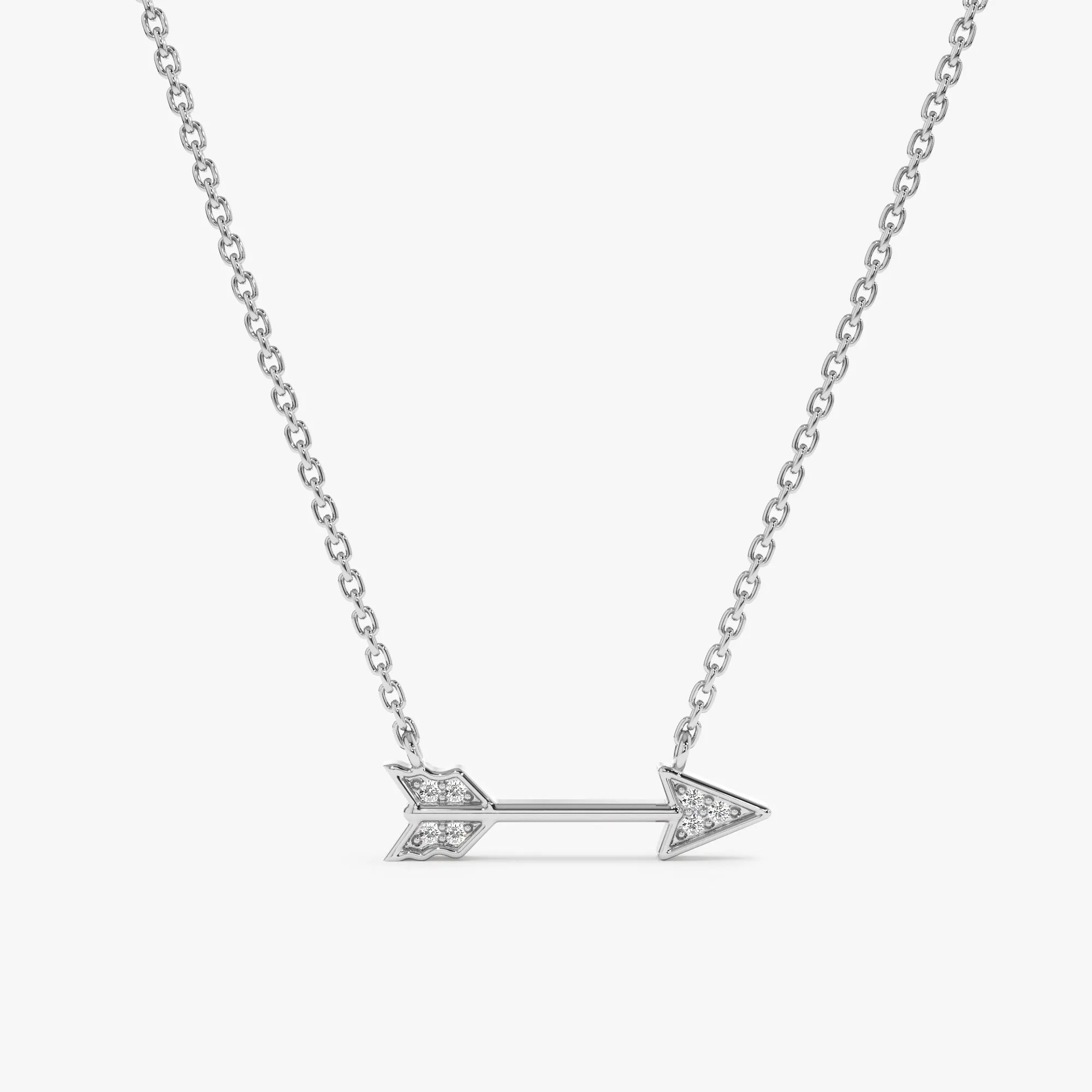 Diamond Arrow Necklace, Catherine SARAHELISE