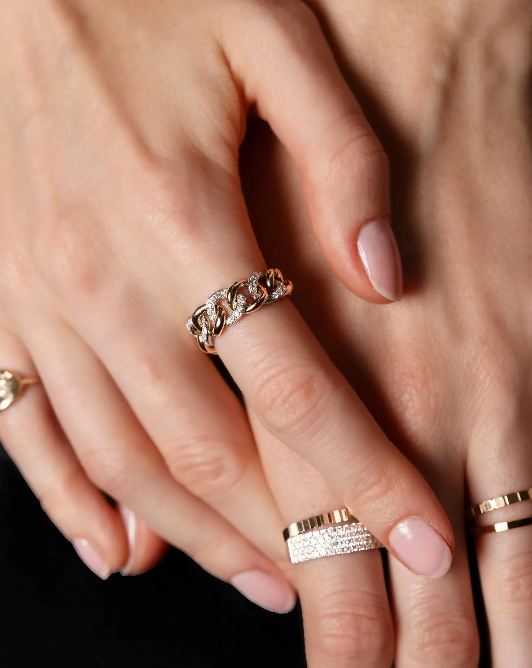 Diamond Chain Ring Ring Concierge