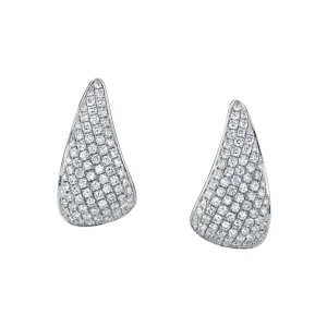 DIAMOND CLAW EARRINGS Anita Ko