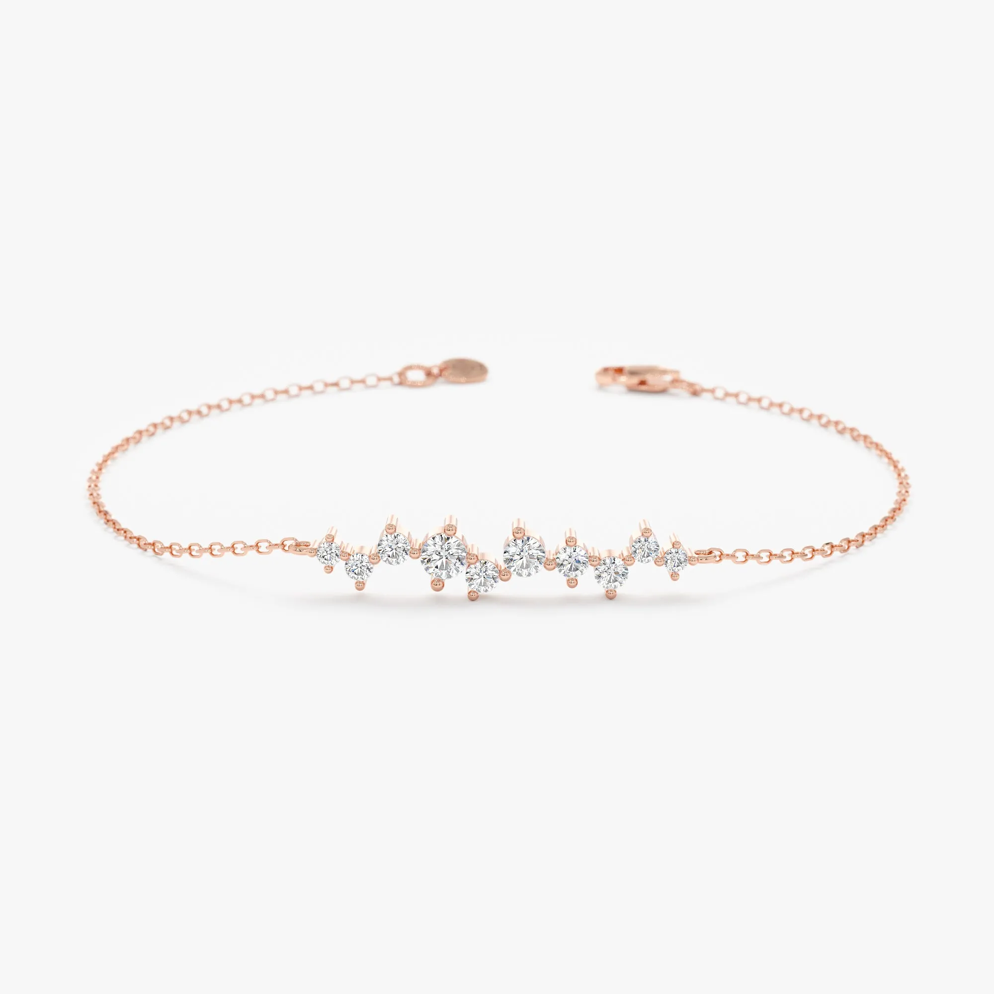 Diamond Cluster Bracelet, Sibyl SARAHELISE