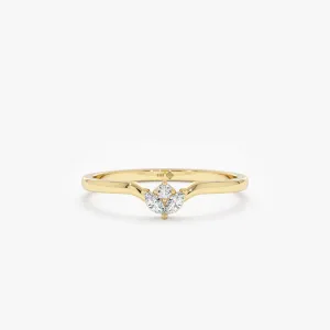 Diamond Cluster Nesting Ring, Amaris SARAHELISE