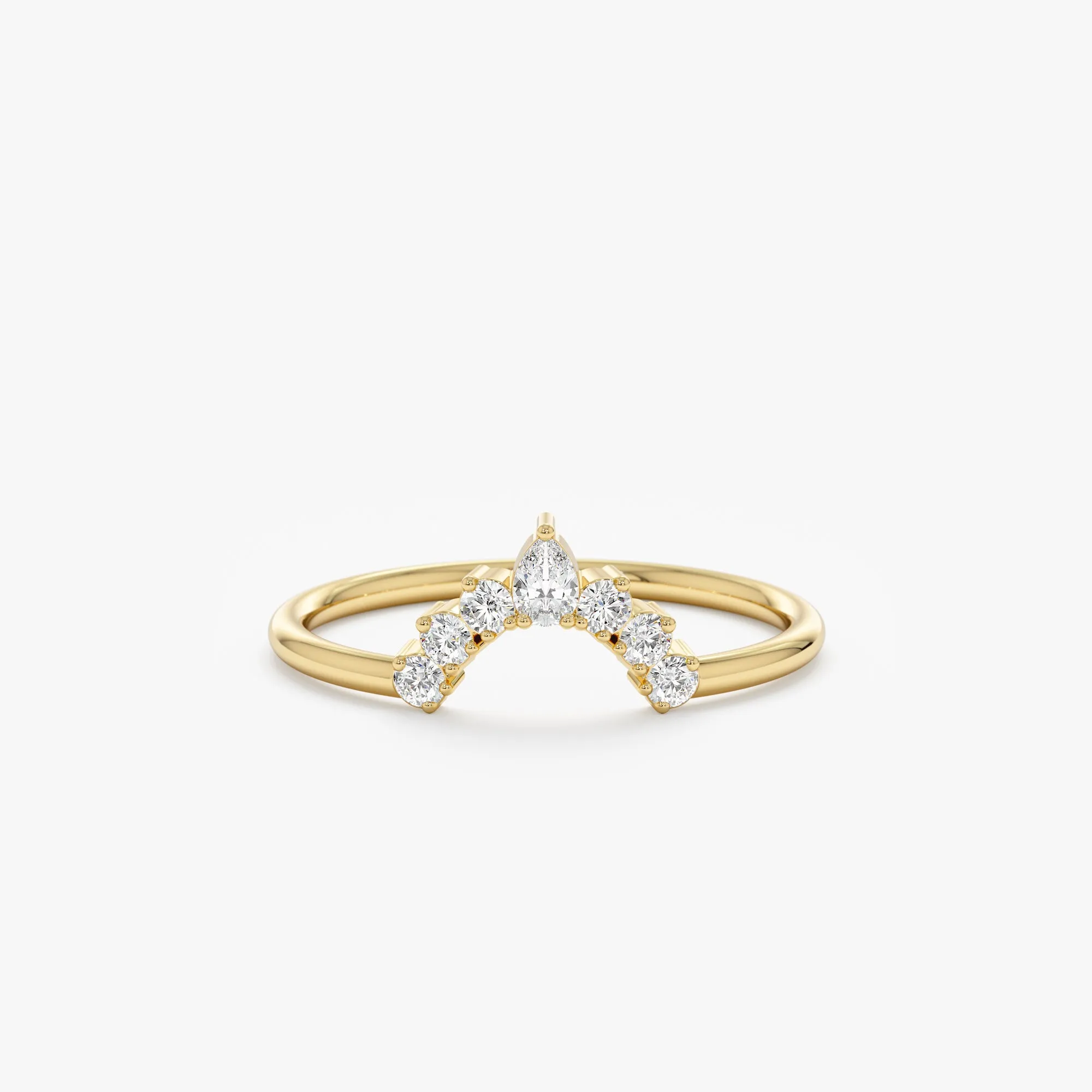 Diamond Crown Ring Guard, Mahsa SARAHELISE