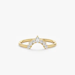 Diamond Crown Ring Guard, Mahsa SARAHELISE