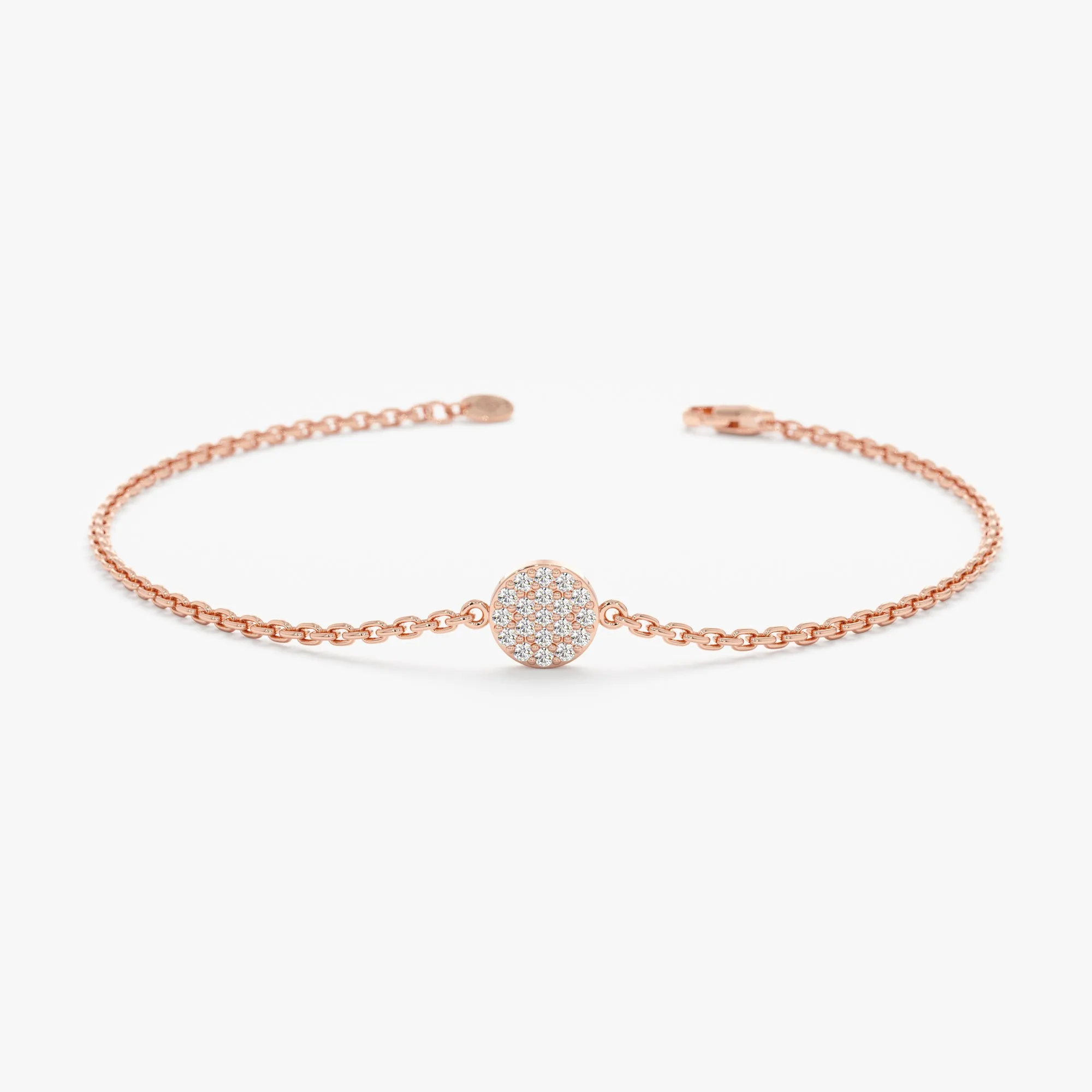 Diamond Disc Bracelet, Maggie SARAHELISE