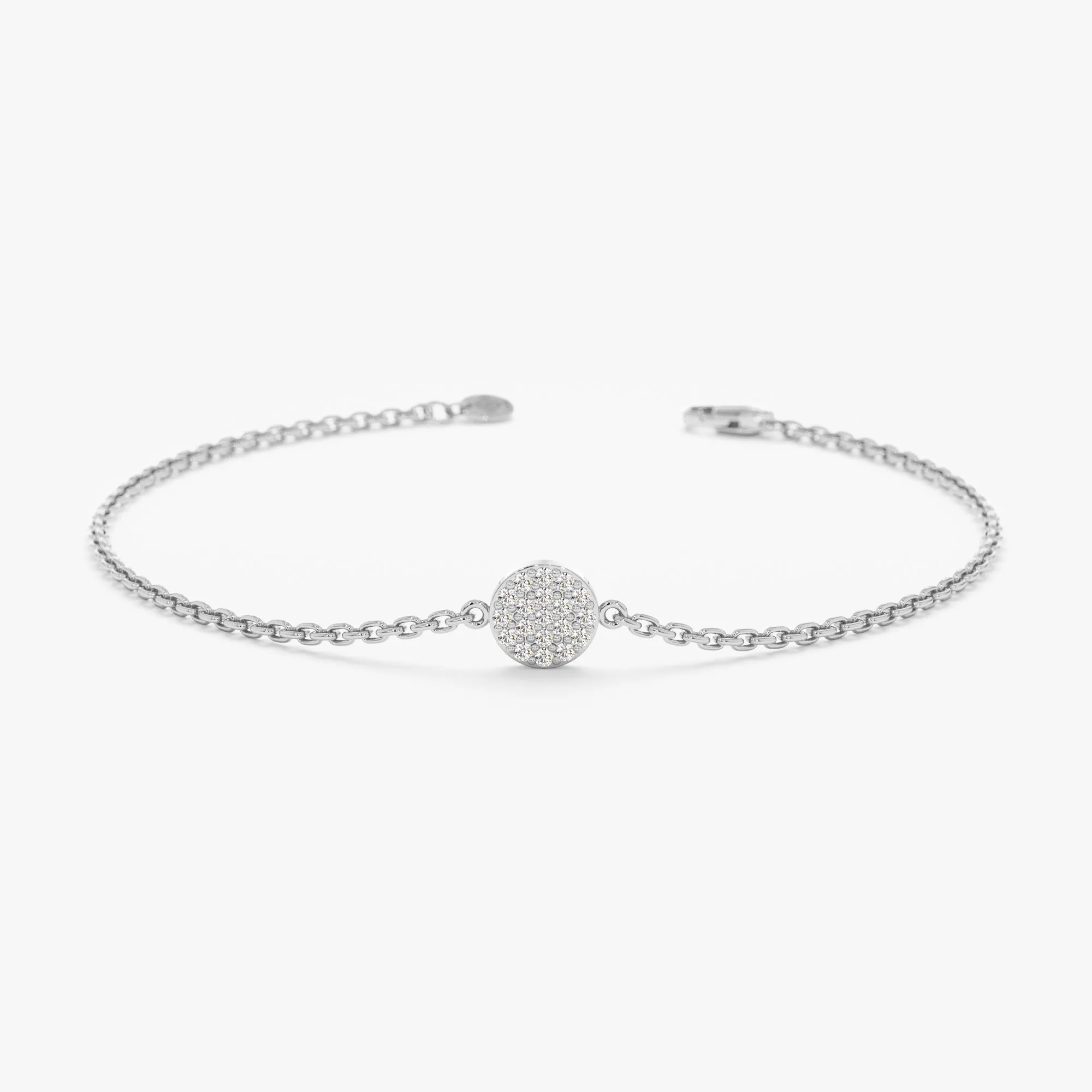 Diamond Disc Bracelet, Maggie SARAHELISE