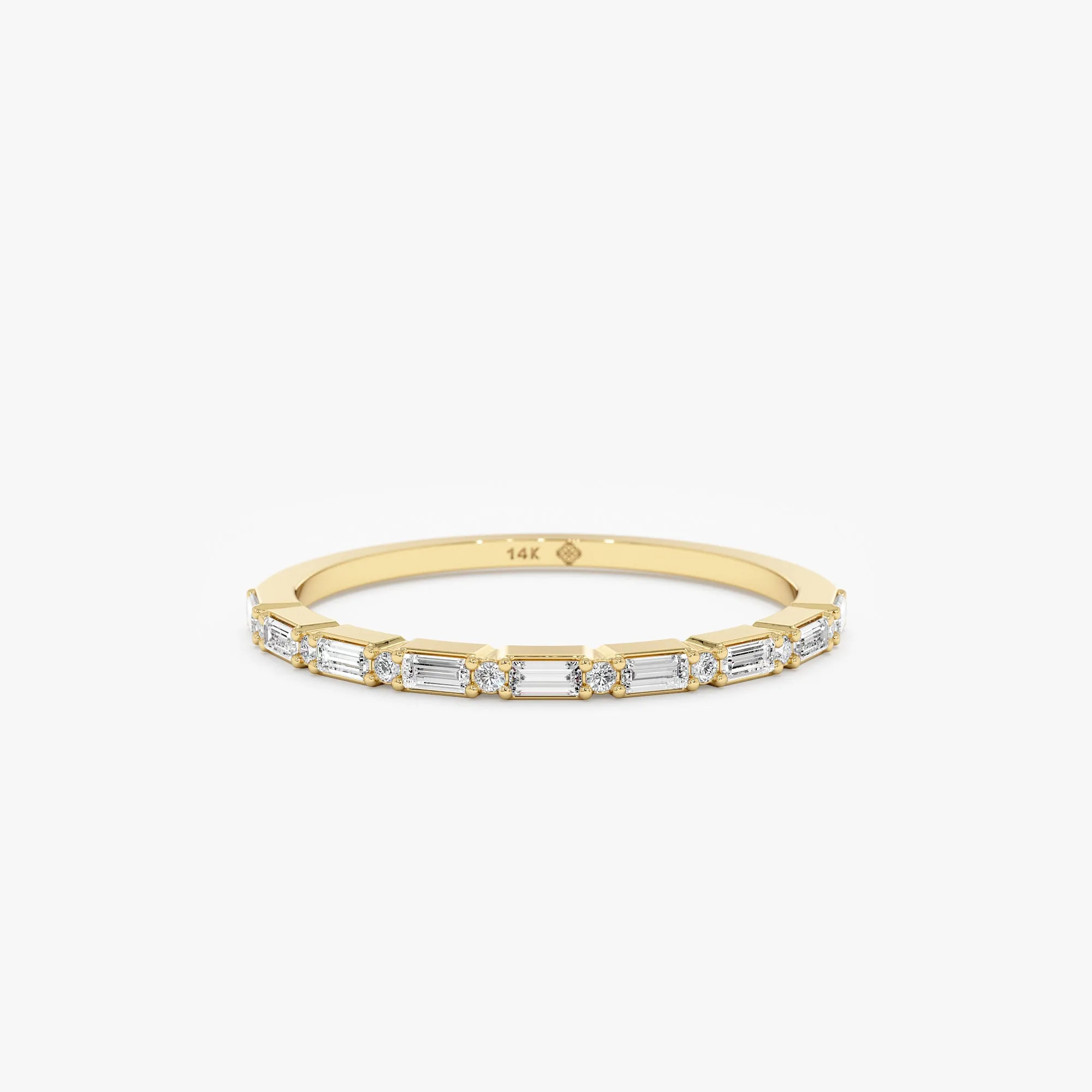 Diamond Dot Dash Half Eternity Ring, Harper SARAHELISE