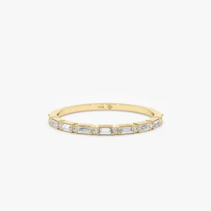 Diamond Dot Dash Half Eternity Ring, Harper SARAHELISE