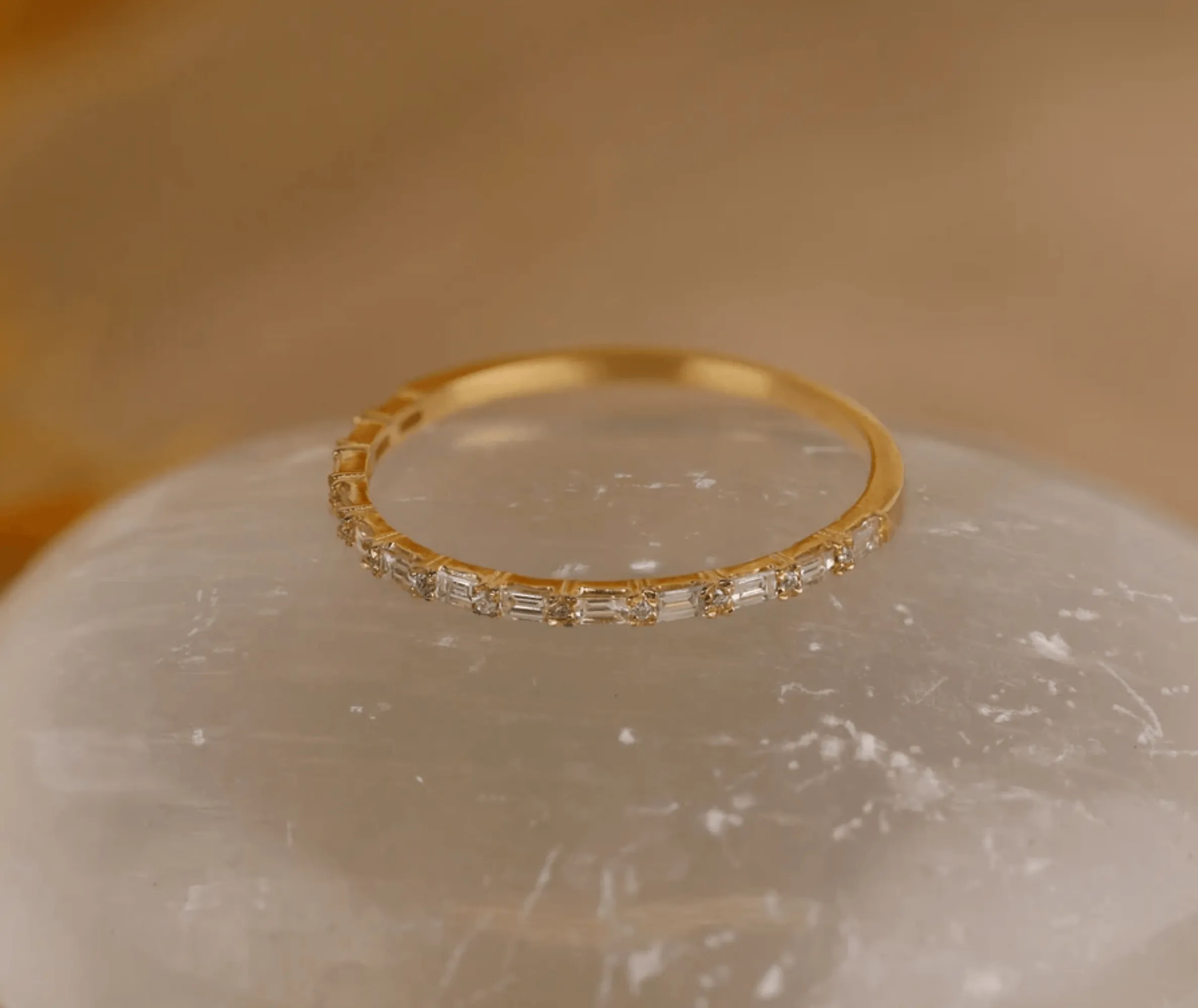 Diamond Dot Dash Half Eternity Ring, Harper SARAHELISE