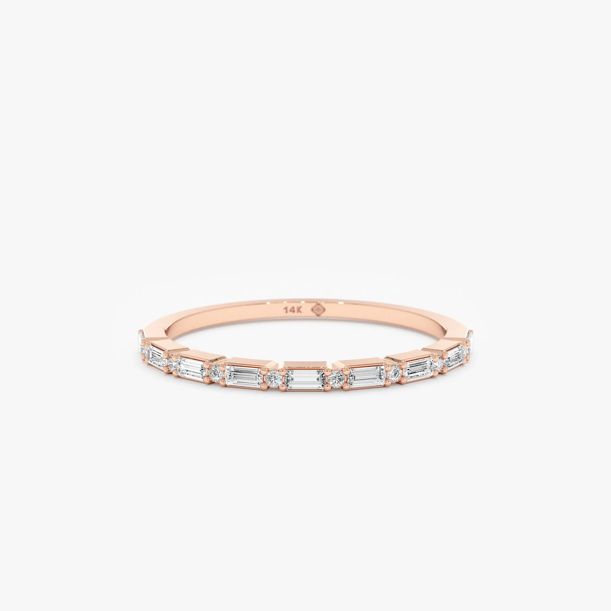 Diamond Dot Dash Half Eternity Ring, Harper SARAHELISE