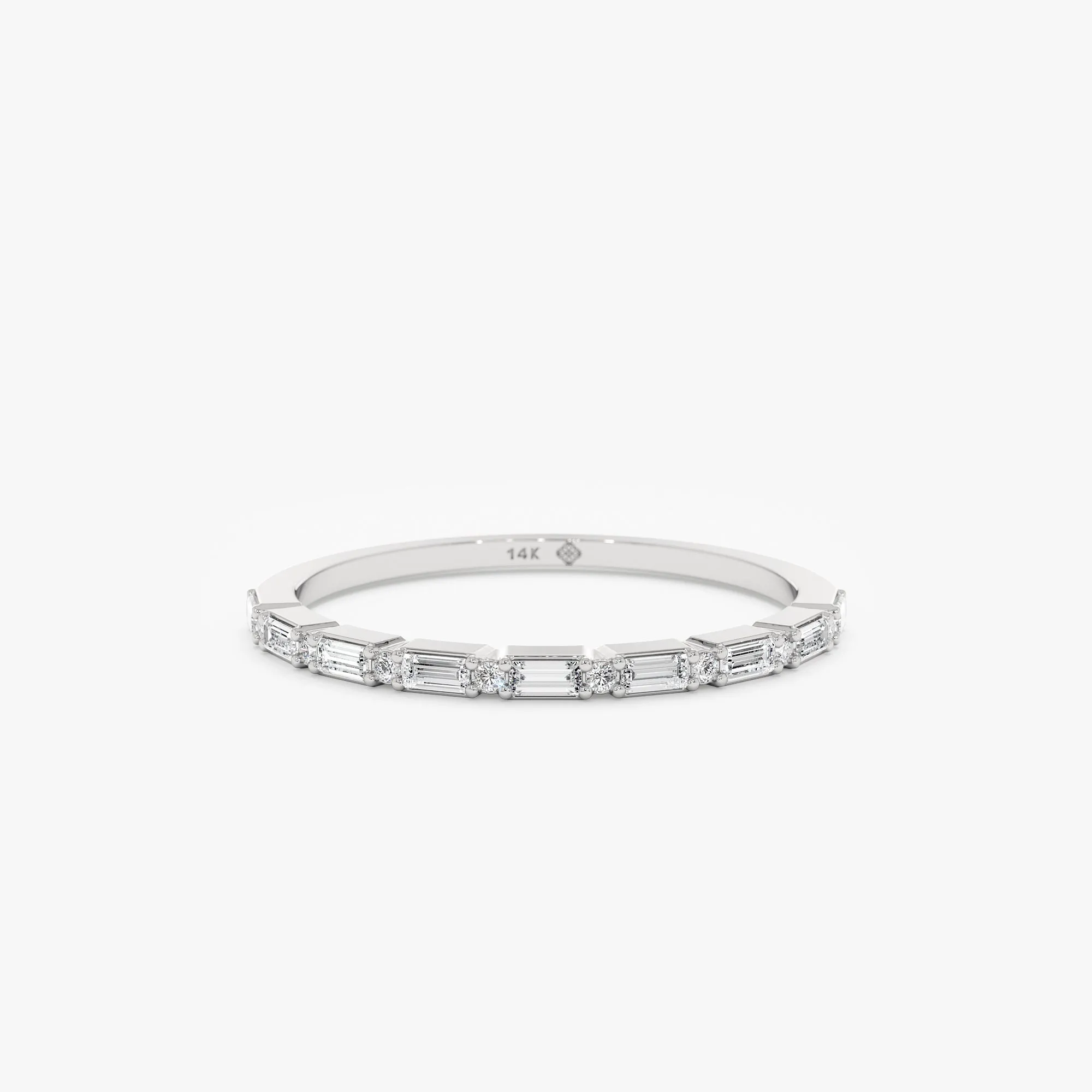 Diamond Dot Dash Half Eternity Ring, Harper SARAHELISE