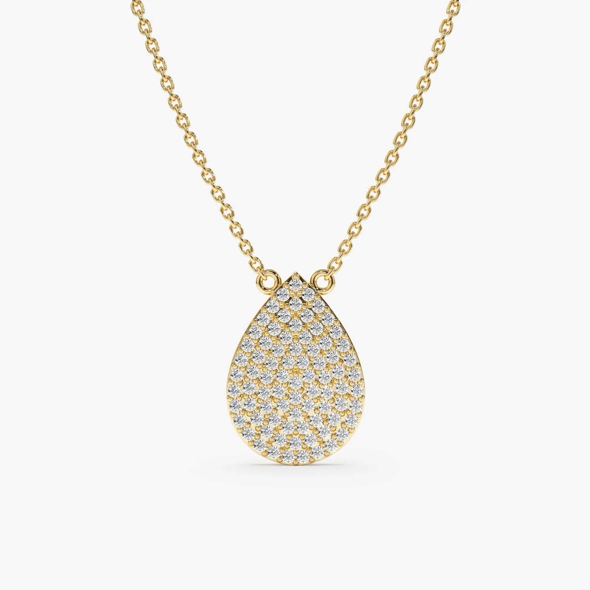 Diamond Drop Necklace, Lainey SARAHELISE